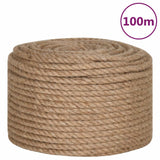 Vidaxl corda 100% iuta 14 mm 100 m