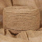 Vidaxl corda 100% iuta 14 mm 100 m