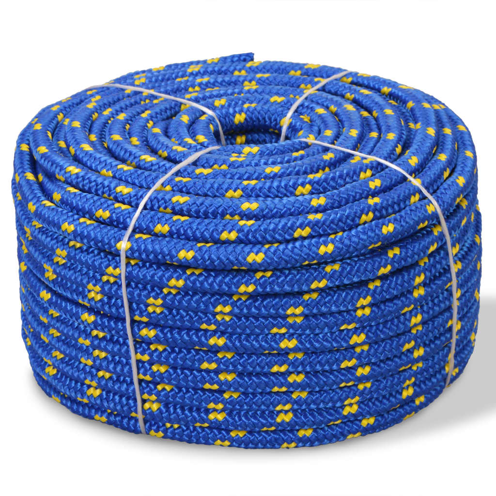 Vidaxl Boot Vrv 14 mm 50 m polipropilen modra