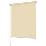 Vidaxl rulleblind for utvendig 220x140 cm krem