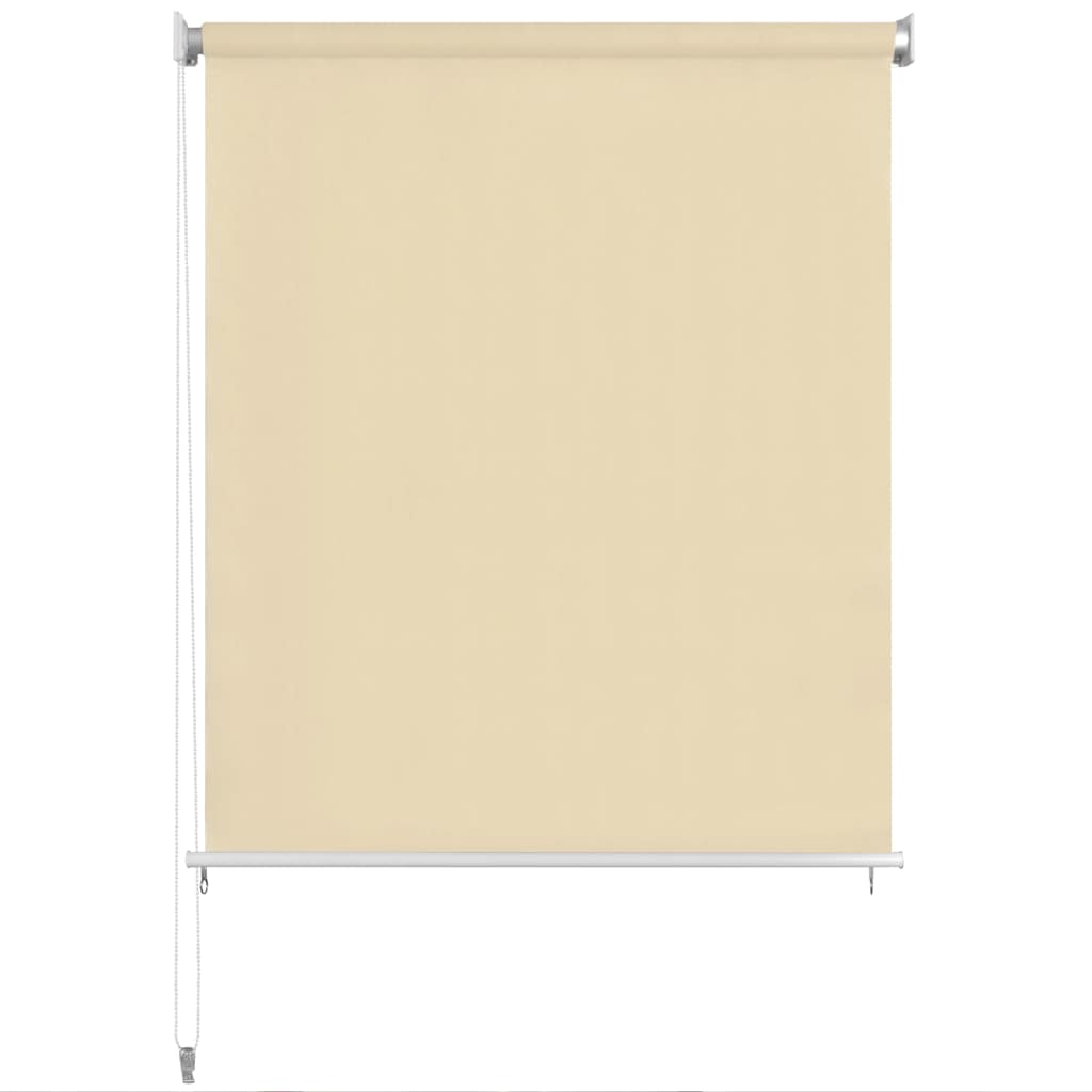 Vidaxl rulleblind for utvendig 220x140 cm krem