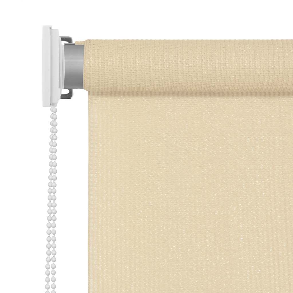 Vidaxl rulleblind for utvendig 220x140 cm krem