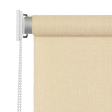 Vidaxl rulleblind for utvendig 220x140 cm krem
