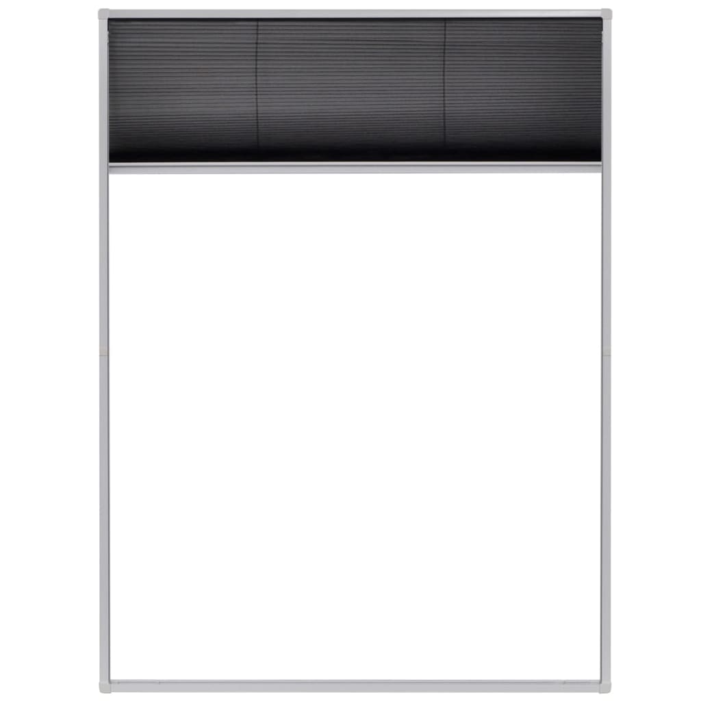 Vidaxl Raamhor Plissé 60x80 cm de aluminio