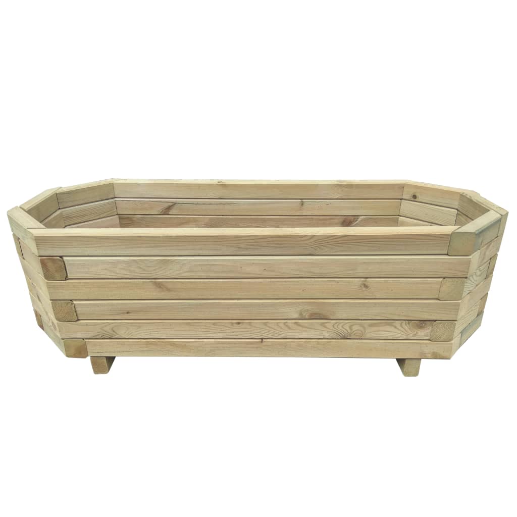 VidaXL Raised Planter 100x40x31 cm Impregnated Pinewood