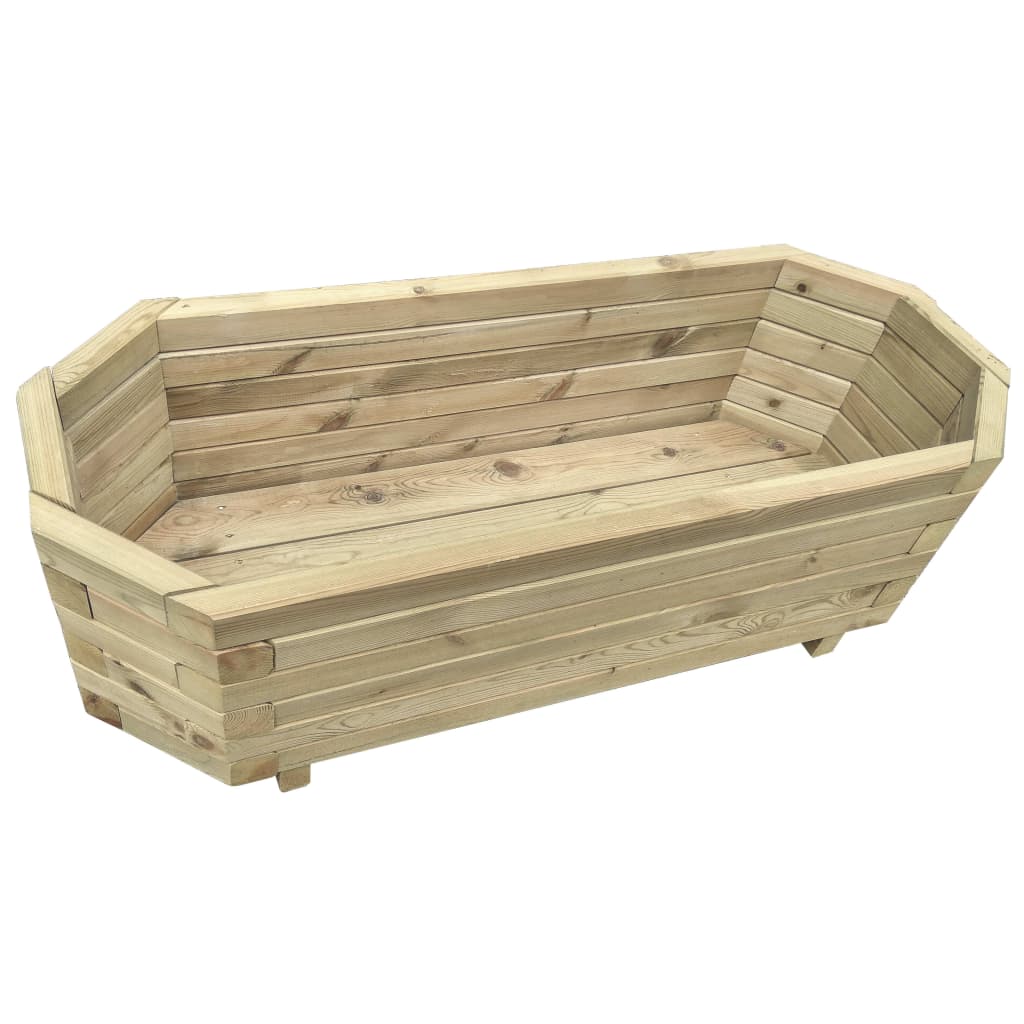 VidaXL Raised Planter 100x40x31 cm Impregnated Pinewood