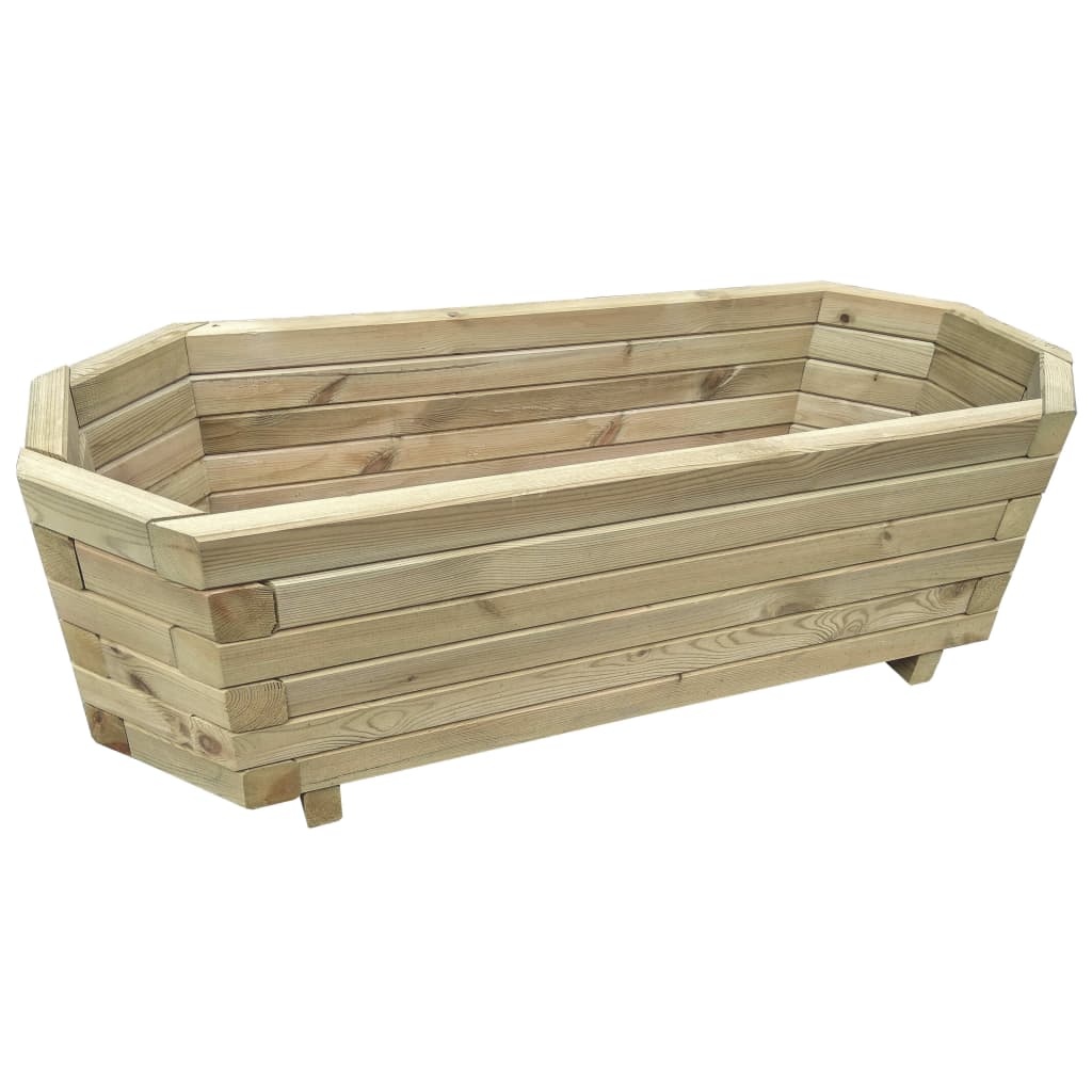 VidaXL Raised Planter 100x40x31 cm Impregnated Pinewood