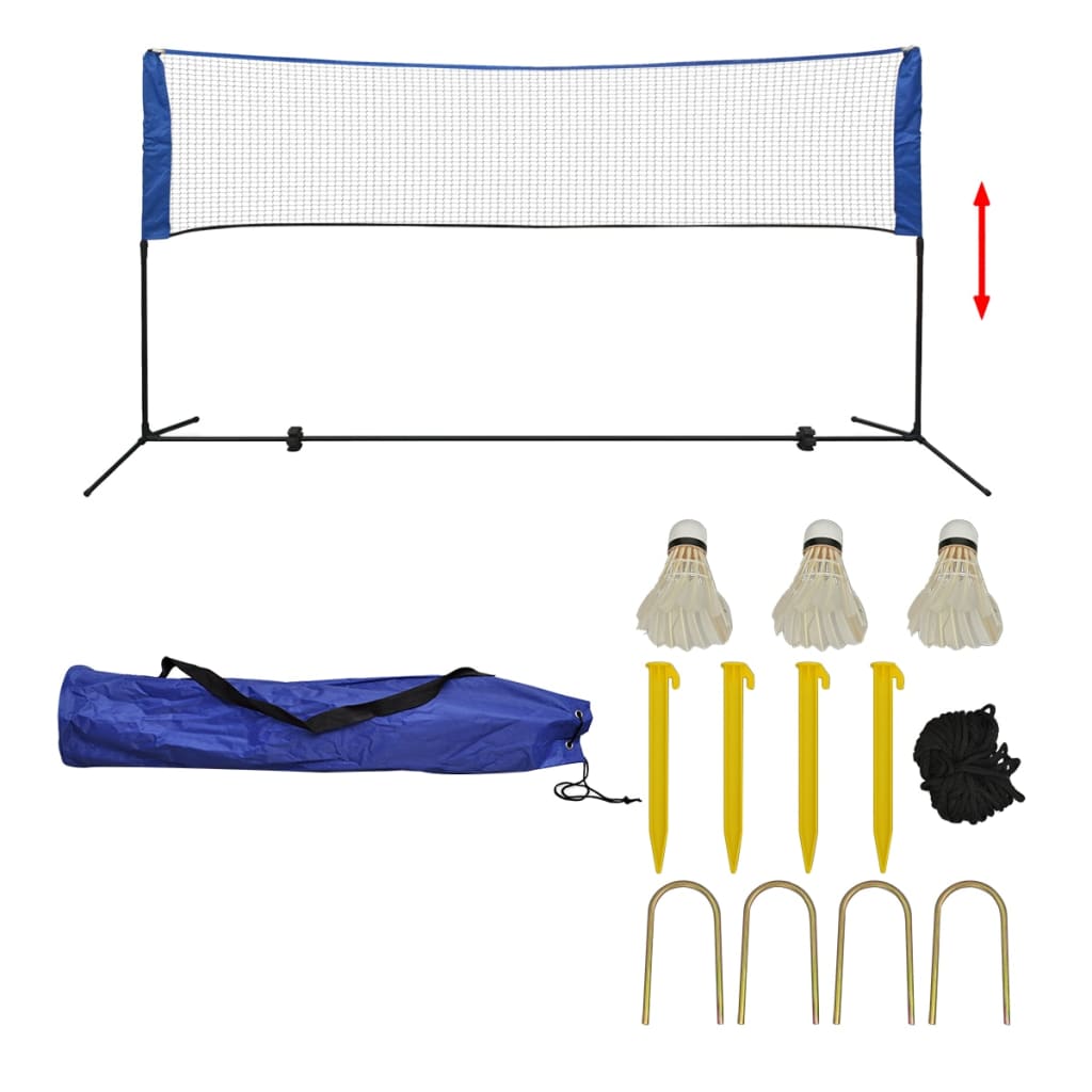 Vidaxl Badminton Net s avtobusi 300x155 cm