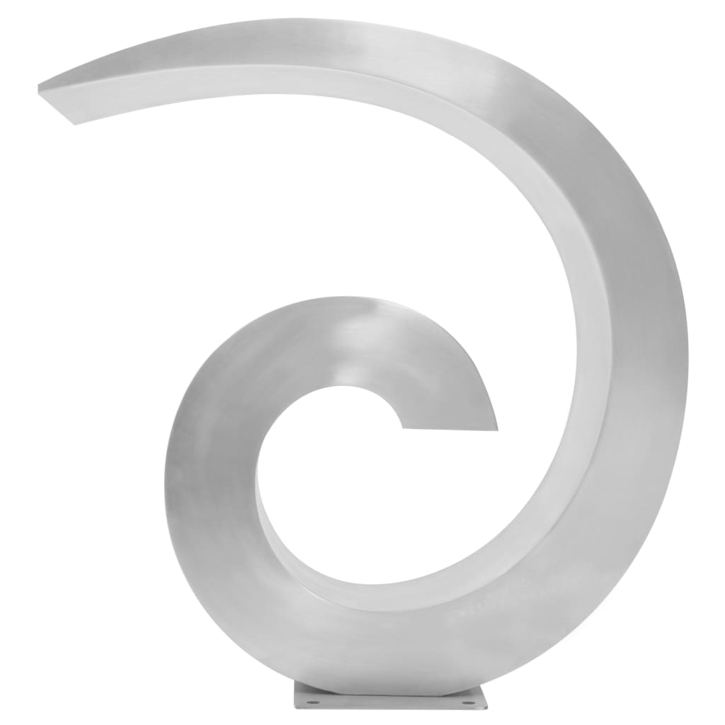 Vidaxl Pool Fountain 50x30x53 cm Stainless Steel Silver Color