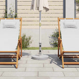 Vidaxl parasolfod omkring 20 kg granit