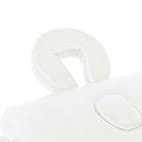 Vidaxl Masaje Tabla de 10 cm de espesor 2 zonas plegables