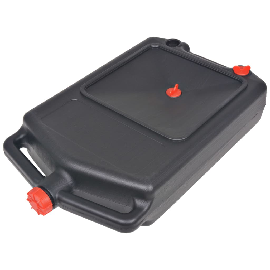 Vidaxl Oil Collecting Tank Movable 10 L