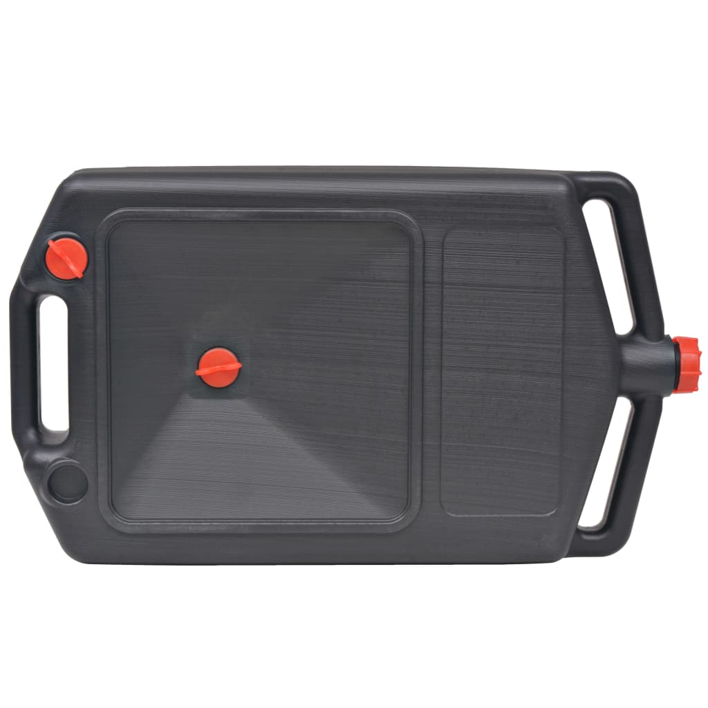 Vidaxl Oil Collecting Tank Movable 10 L