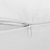 Vidaxl těhotenství polštář J 54x (36-43) cm bílý