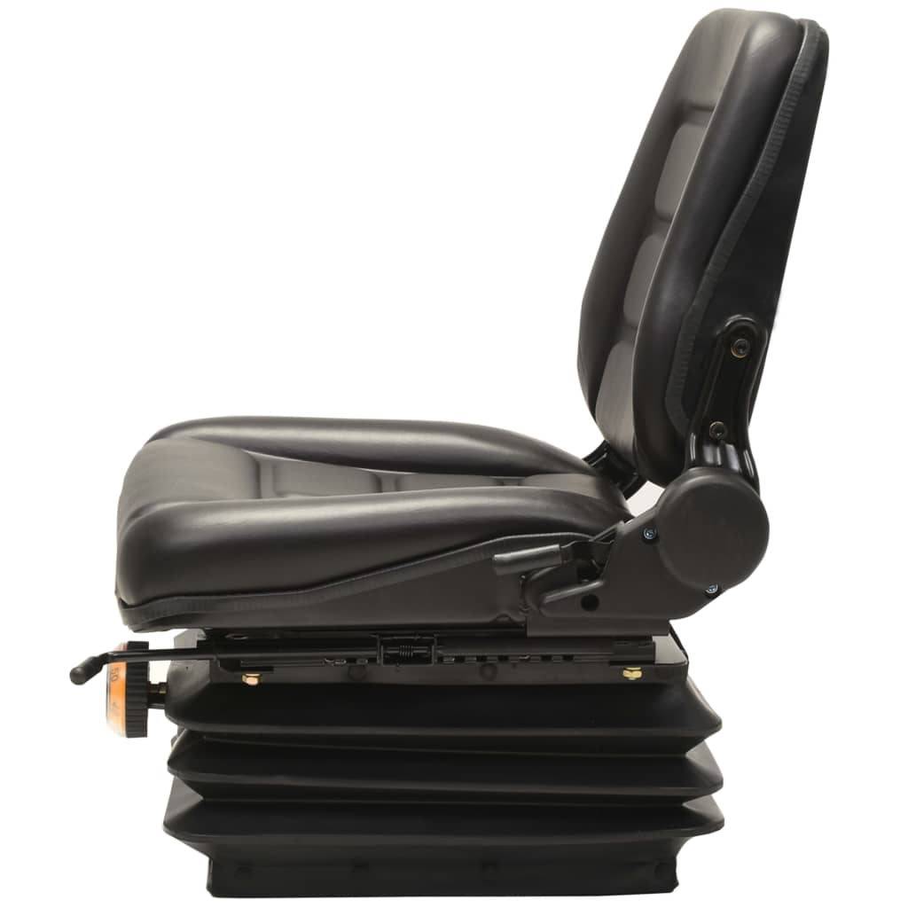 VidaXL forklift tractor chair with suspension and adjustable backrest
