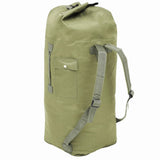 Vidaxl Sports Bag Armee Style 85 l Olive Green