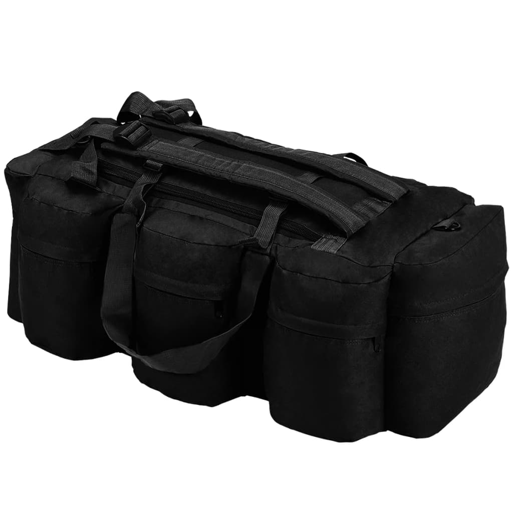 Vidaxl Plunjezak 3-in-1 Army Style 45 L Black