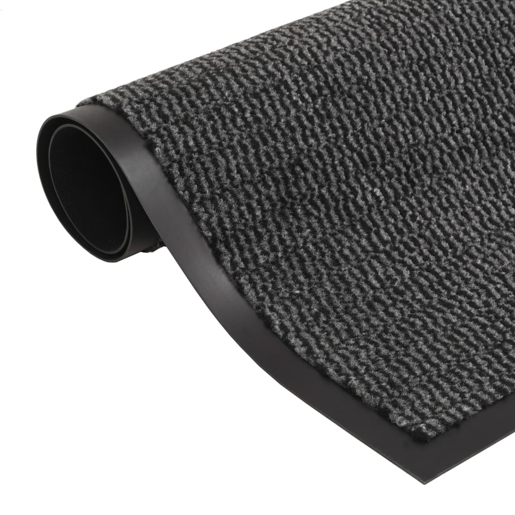 Vidaxl Droogloopmat rektangulær tuftet 40x60 cm Anthracite