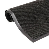 Vidaxl Droogloopmat Rectangular tufted 120x180 cm Black