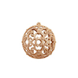 Vidaxl 100-piece Christmas ball set 3 4 6 cm Rose gold colored