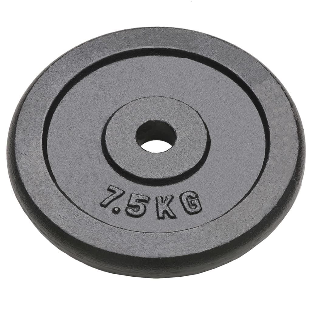 Vidaxl Halter Discs 4 St 4x7,5 kg støbejern