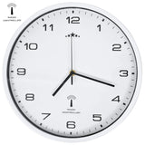 Vidaxl wall clock with quartz timepiece radio -driven 31 cm white