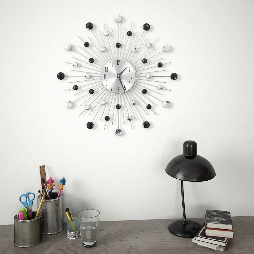 Vidaxl wall clock with quartz mechanism 50 cm Modern design