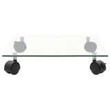 VidaXL Plant rollers square 35x35 cm hardened glass 2 sts