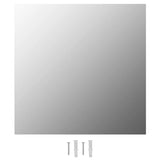 Vidaxl stensko ogledalo kvadrat 50x50 cm steklo