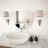 VidaXL wall mirror around 50 cm glass