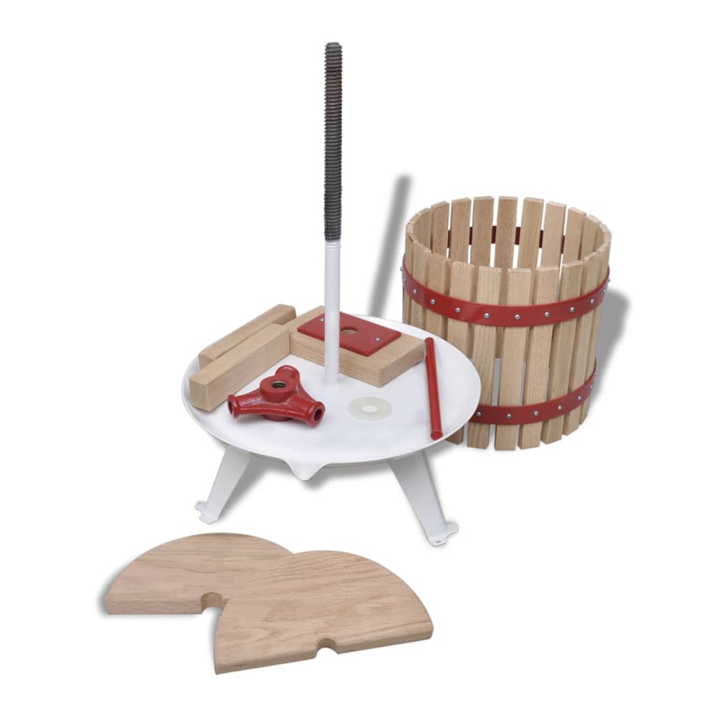Vidaxl Fruit and Wine Press 12l