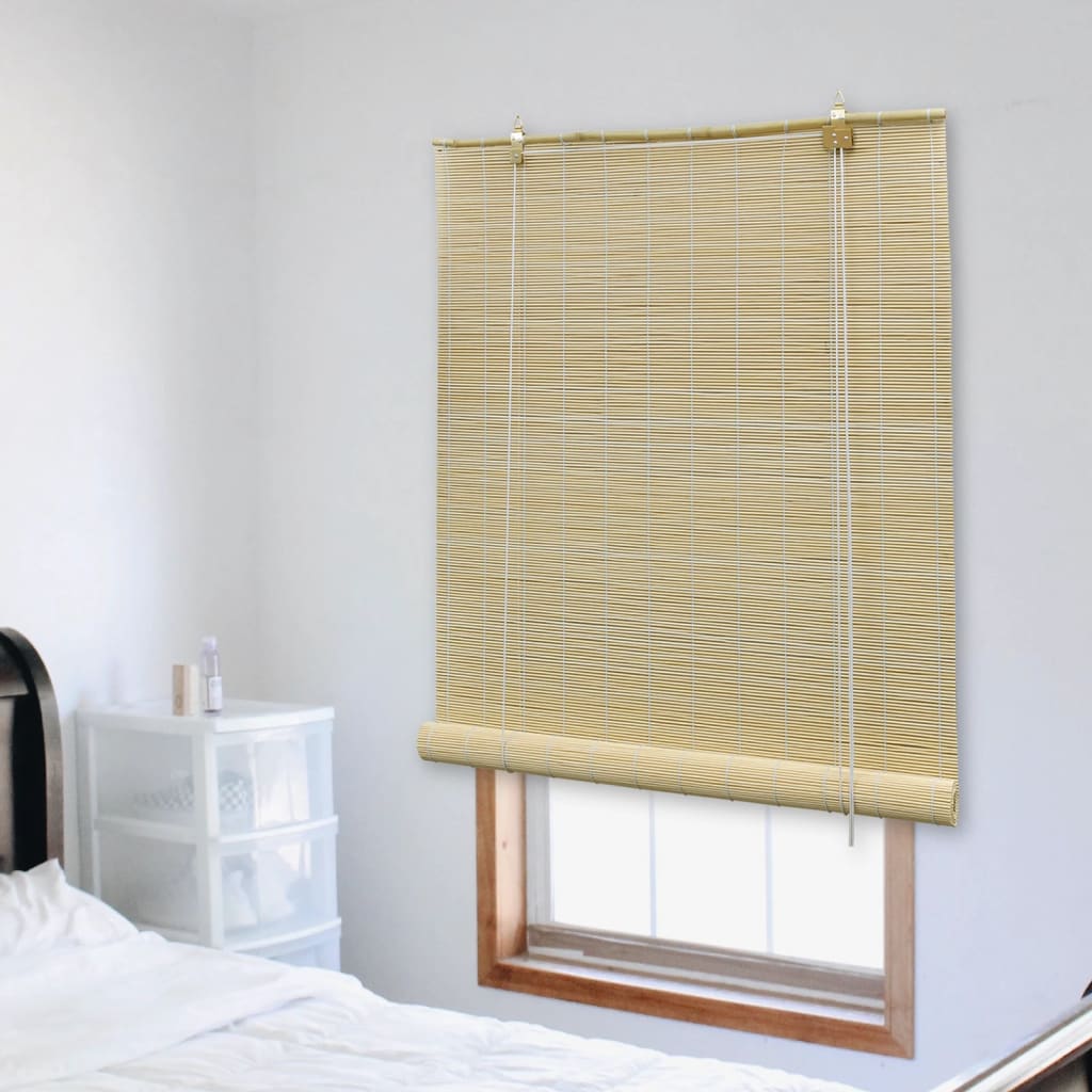 Vidaxl valjček slepi 150x160 cm bambuso