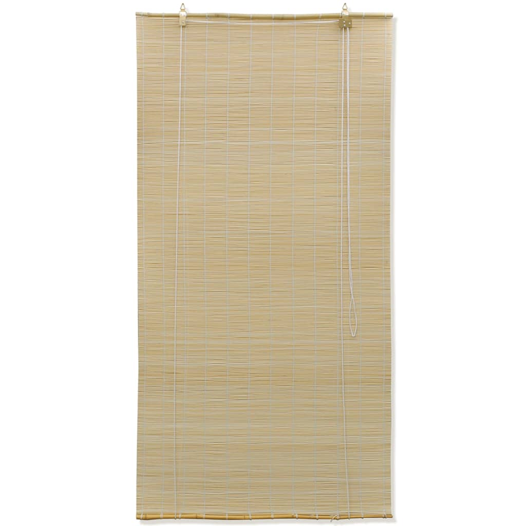 Vidaxl Roller Blind 100x220 cm Bamboo Natural