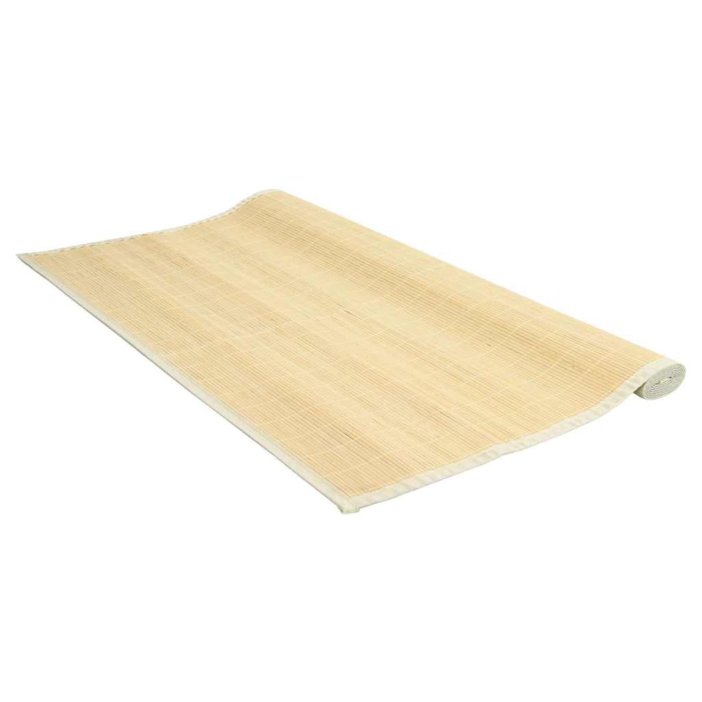 Vidaxl Carpet 100x160 cm bamboo natural