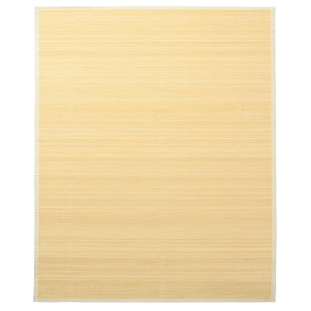 Vidaxl teppe 160x230 cm bambus naturlig