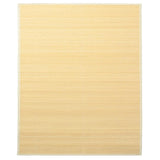 Vidaxl teppe 160x230 cm bambus naturlig