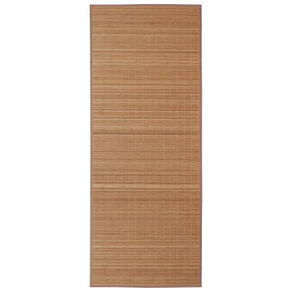 Vidaxl preproga 160x230 cm bambus rjava