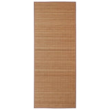 Vidaxl preproga 160x230 cm bambus rjava
