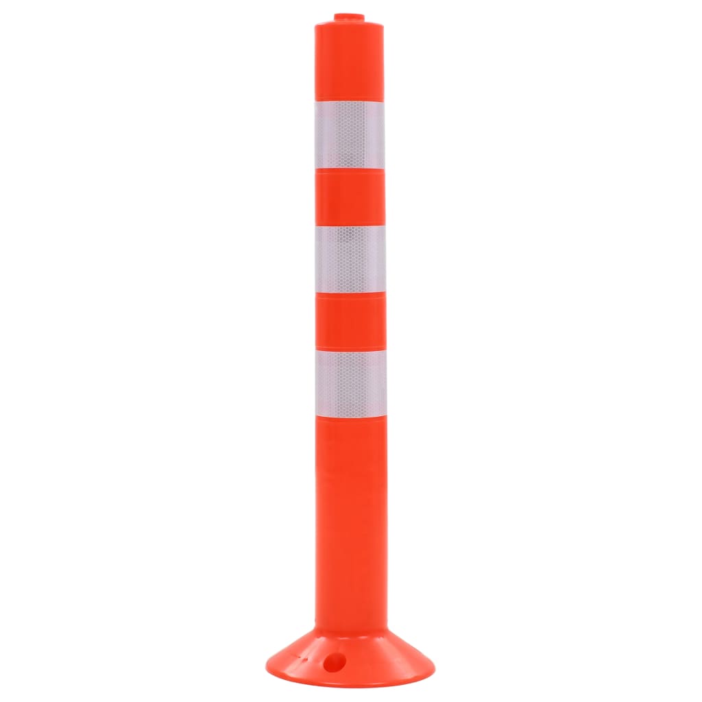 Vidaxl -trafikk hauger 75 cm plast 5 stk
