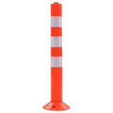 Vidaxl -trafikk hauger 75 cm plast 5 stk