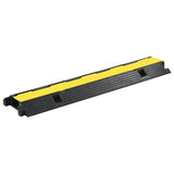 BIDAXL -kabelskyddströskel 1 tunnel 100 cm gummi