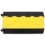 Vidaxl cable protector threshold 3 tunnels 93 cm rubber
