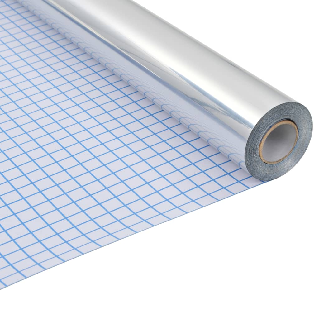 Vidaxl privacy film reflective mirrored self-adhesive 0.9x5 m