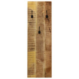 Vidaxl Wall Hood Stells 2 ST 36x110x3 cm Solid mango wood