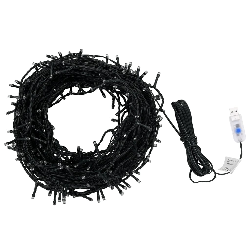 Vidaxl Light cord 400 LEDs for inside and outside 40 m cold white