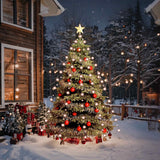 Vidaxl Christmas tree lighting with 180 LEDs Net 180 cm