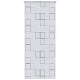 Vidaxl Roller Blind för dusch 100x240 cm fyrkant