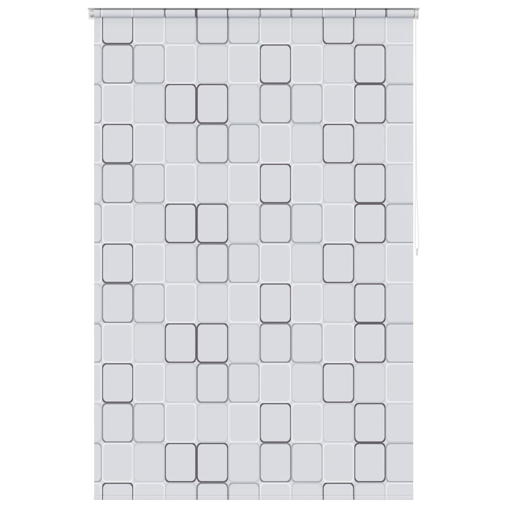 Vidaxl rulleblind for dusj 140x240 cm firkant