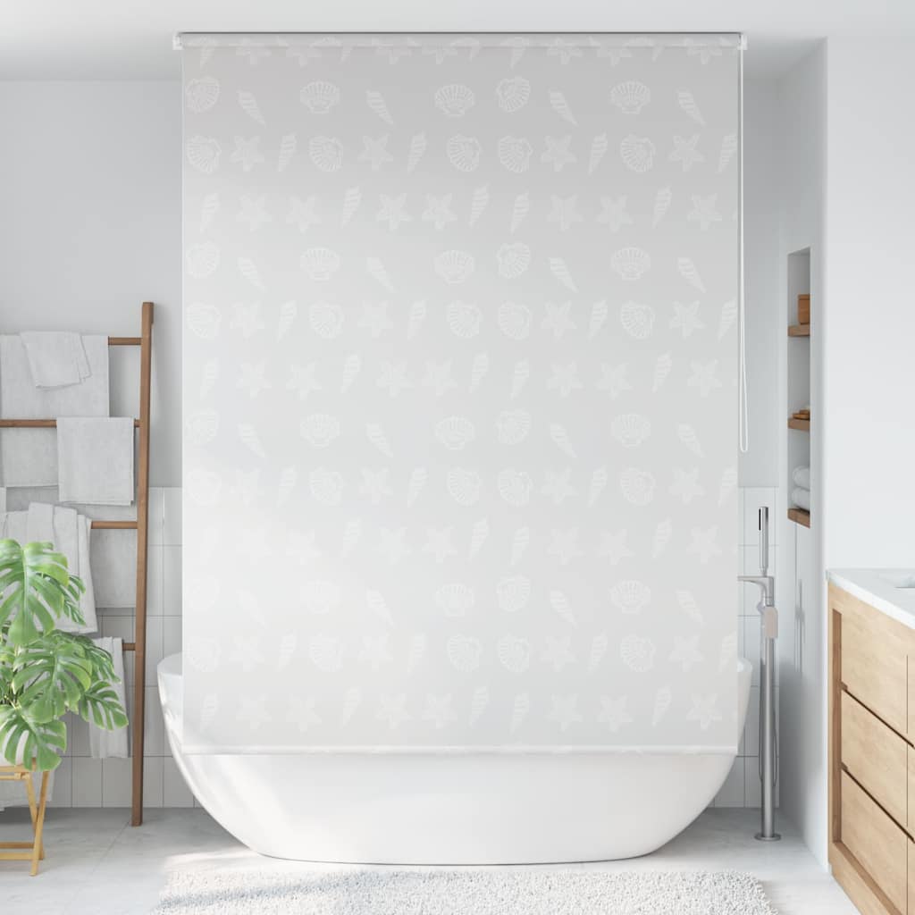 Vidaxl Roller Blind för dusch 140x240 cm sjöstjärna