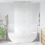 Vidaxl Roller Blind för dusch 80x240 cm stänk